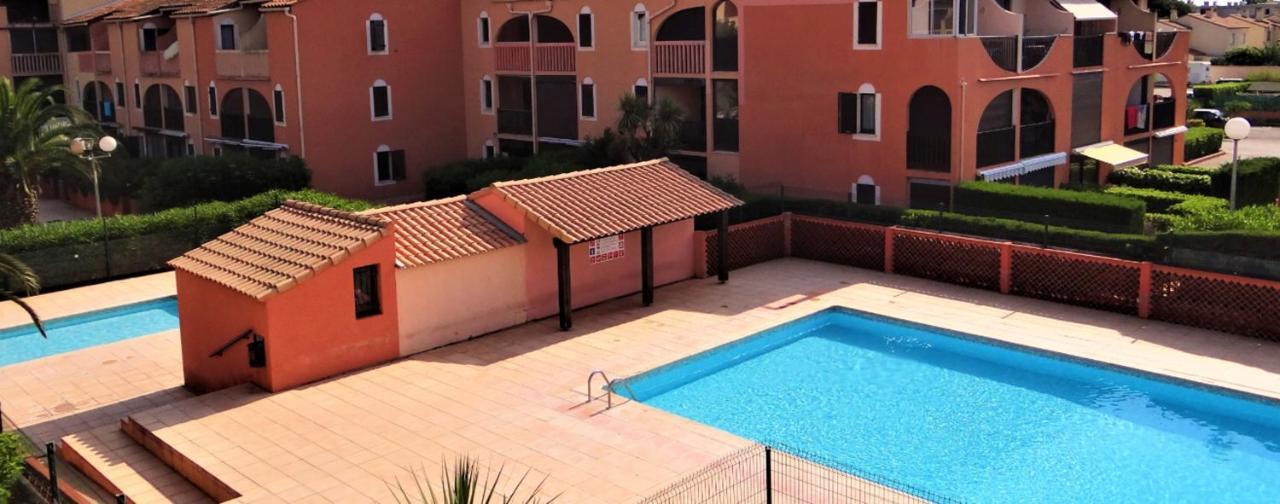Appartement Charmant A Canet En Roussillon 36 M² Piscine Partagee Экстерьер фото
